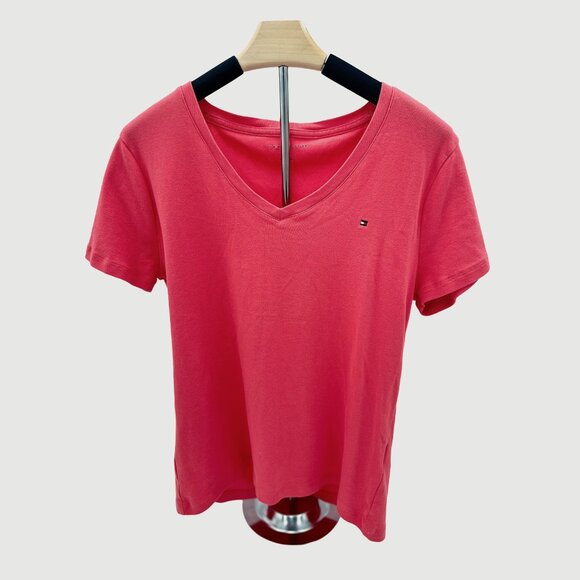 Tommy Hilfiger Salmon Pullover Top - Picture 1 of 2